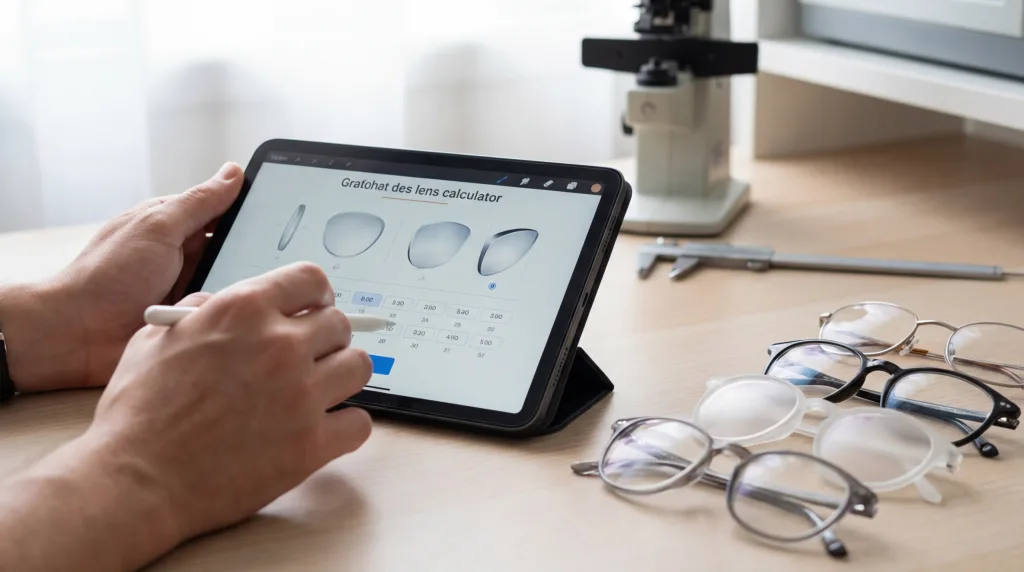 découvrez comment utiliser la calculette d'épaisseur des verres sur mavuemeslunettes.fr, avec un mode d'emploi détaillé et les avantages pour choisir vos lunettes idéales.